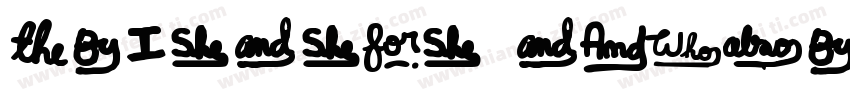 ALBOROTO Regular字体转换